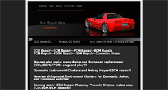 Desktop Screenshot of ecurepairnow.com
